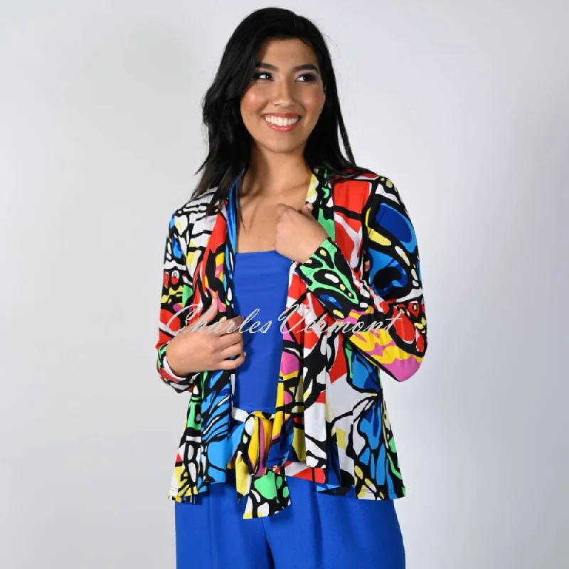 Frank Lyman Printed Cover Up Jacket - Style 231277