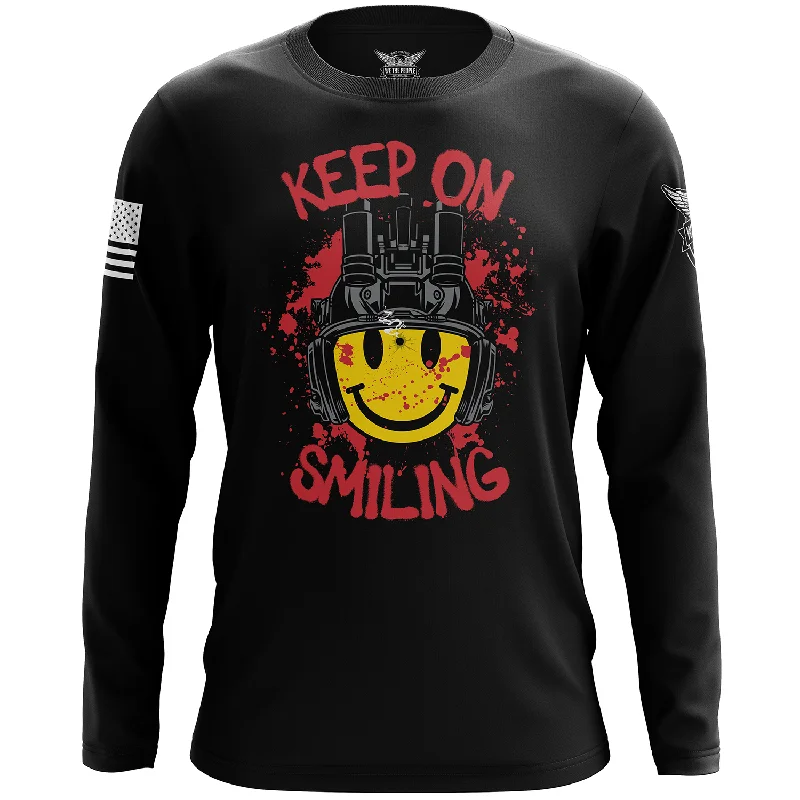 Tactical Smiley Face Long Sleeve Shirt