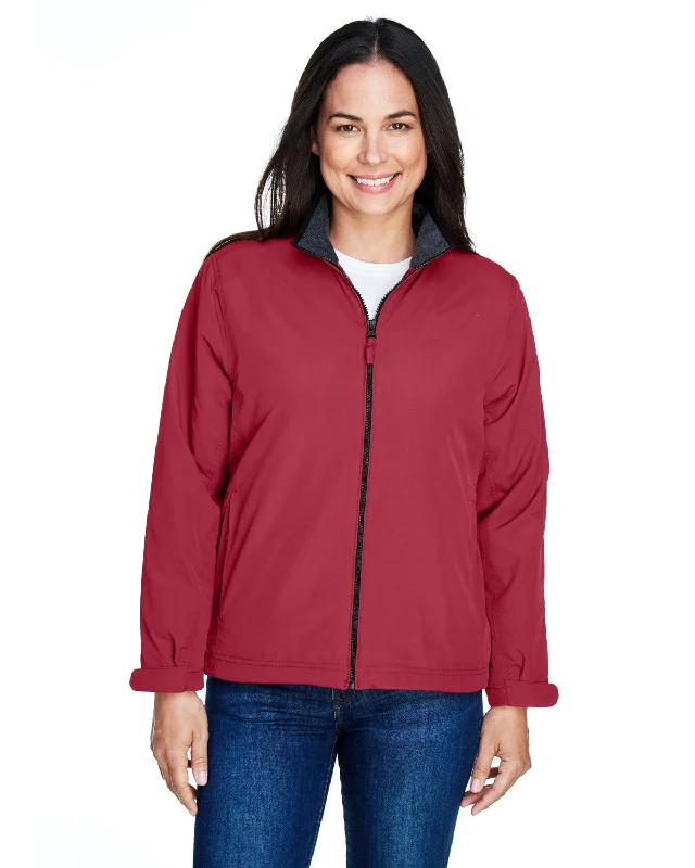 Devon & Jones Ladies Three-Season Jacket | Crimson Women's heated jackets