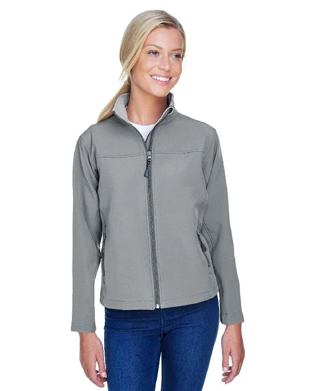 Devon & Jones Ladies Soft Shell Jacket | Charcoal Women's all-season jackets