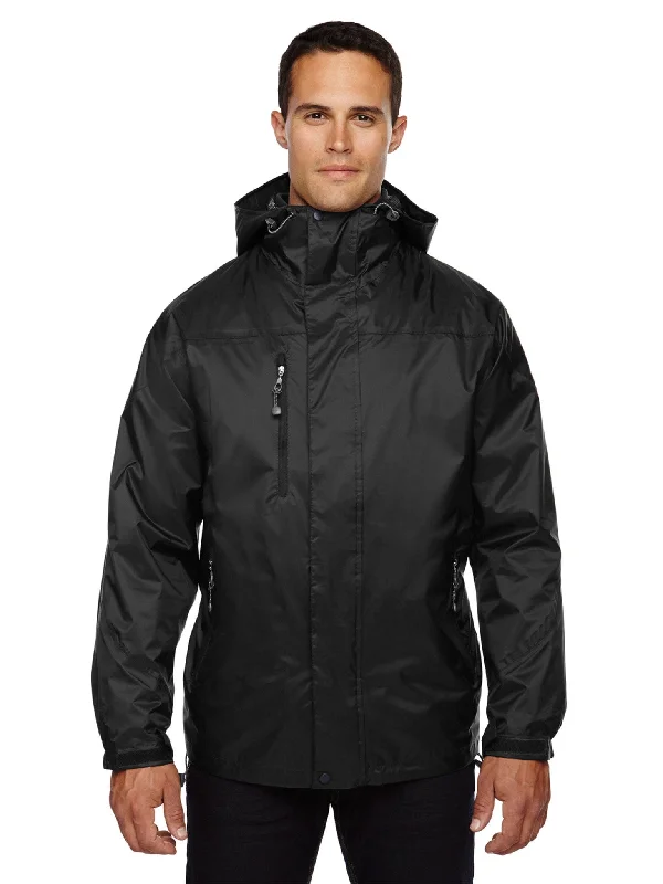 North End Mens 3-In-1 Techno Performance Hooded Jacket Women's UV protection jackets