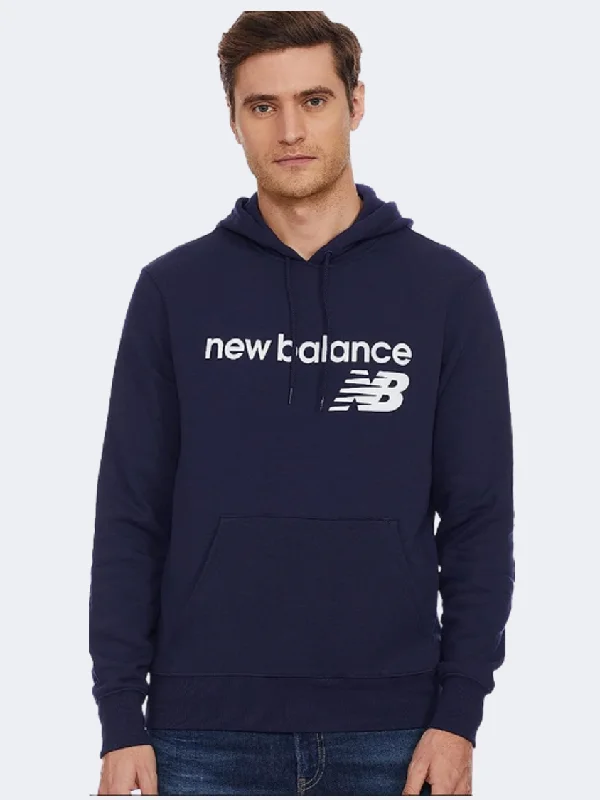 New Balance Classic Core Men Lifestyle Hoody Navy Blue Women's spring jackets