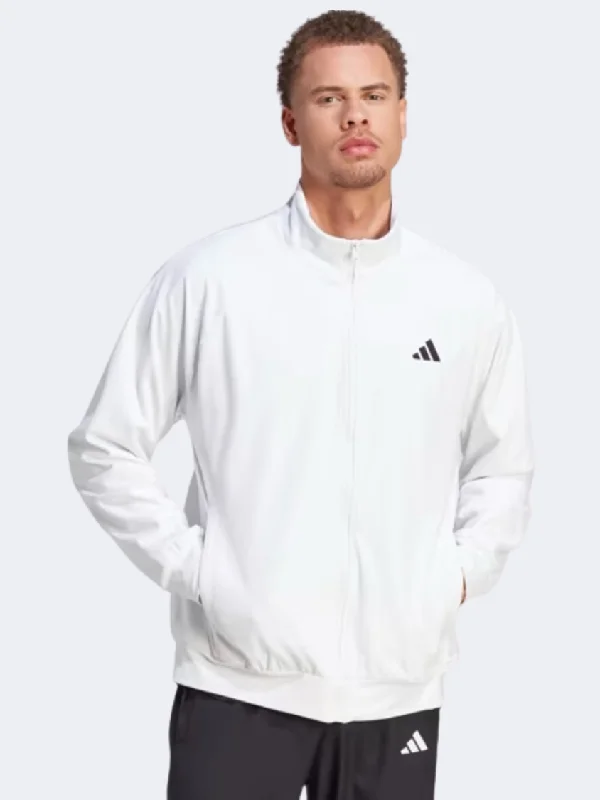 Adidas  Men Tennis Jacket White Women's lightweight jackets