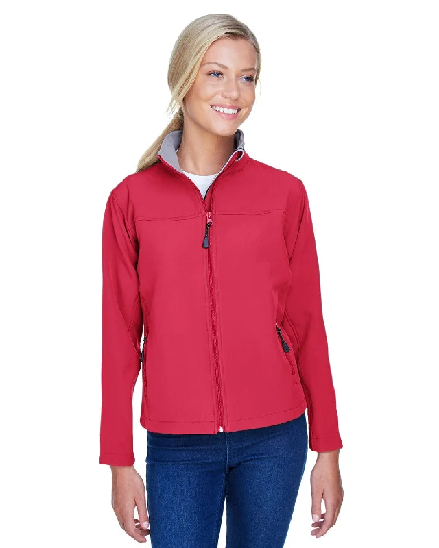 Devon & Jones Ladies Soft Shell Jacket | Red Women's winter jackets