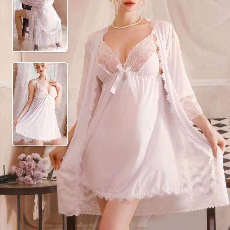 Honeymoon Bridal Sexy Transparent Nighty -Night Dress For Girls Matching couple pajama sets