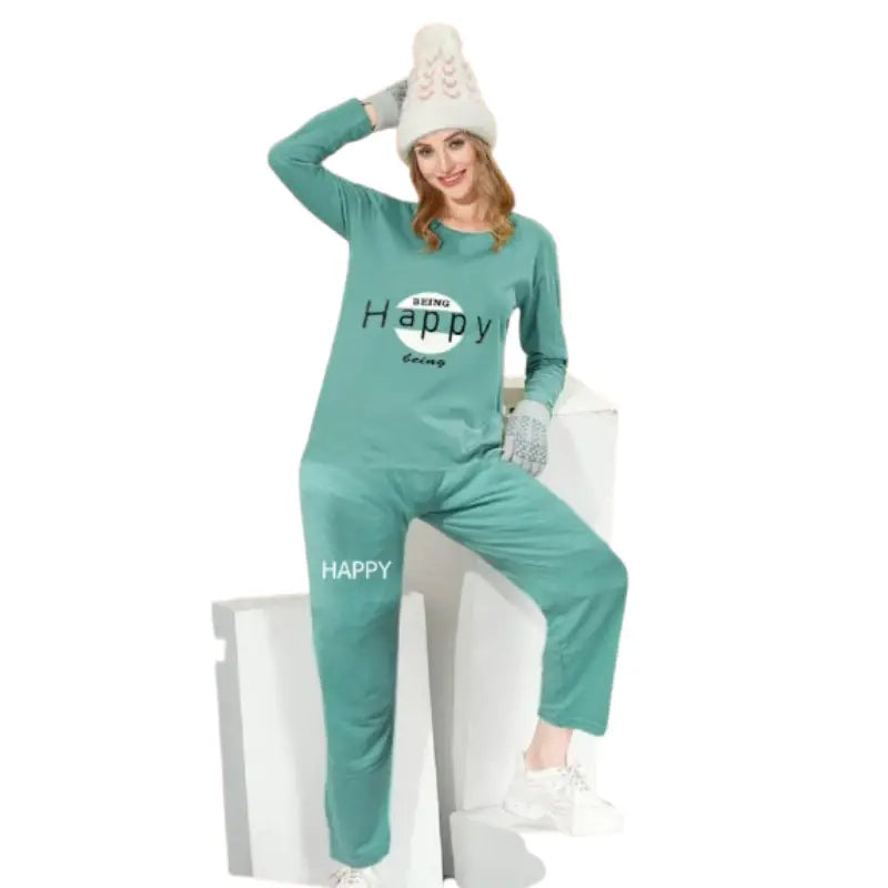 Ladies Warm Sleepwear  for Winter | Shirt Pajama set for Winter Nursing pajama sets