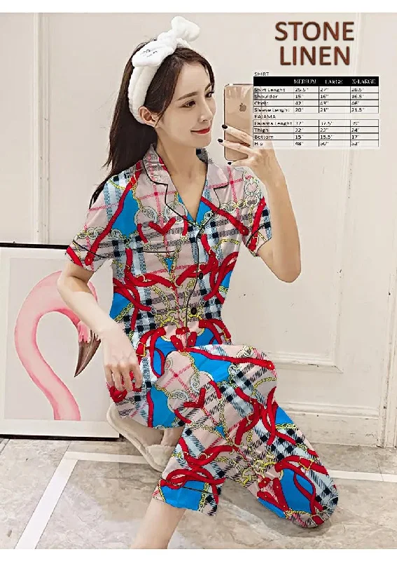 Stylish Cotton Night Dress For For Women Flannel pajama sets