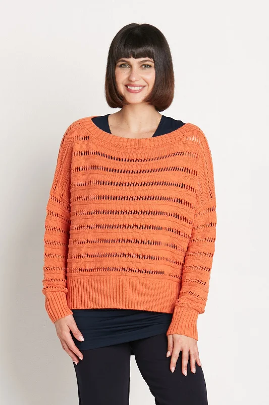 Planet Loomed Sweater V-neck sweaters