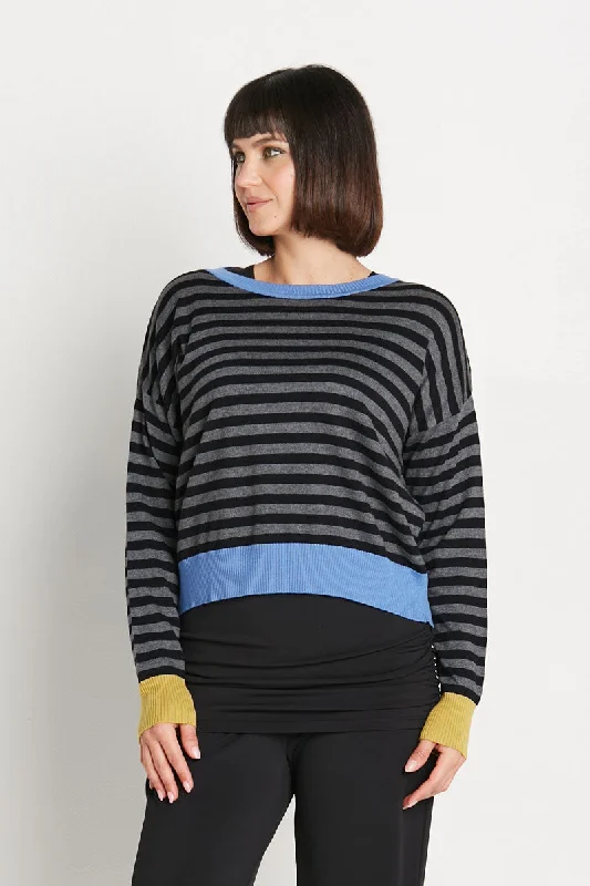 Planet Stripes Sweater Thermal insulation sweaters