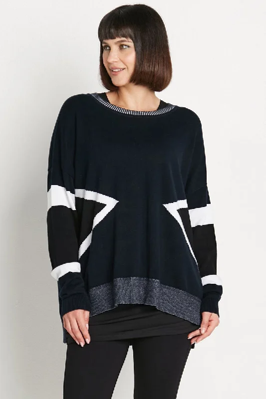 Planet Triangled Sweater Comfortable sweaters for all seasons