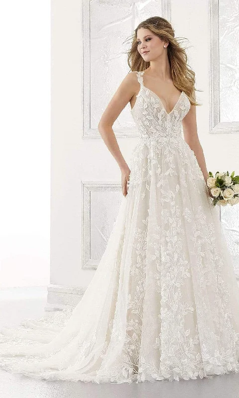 Mori Lee Bridal - 2171 Adelaide Wedding Dress Sleeveless Bridal Gown