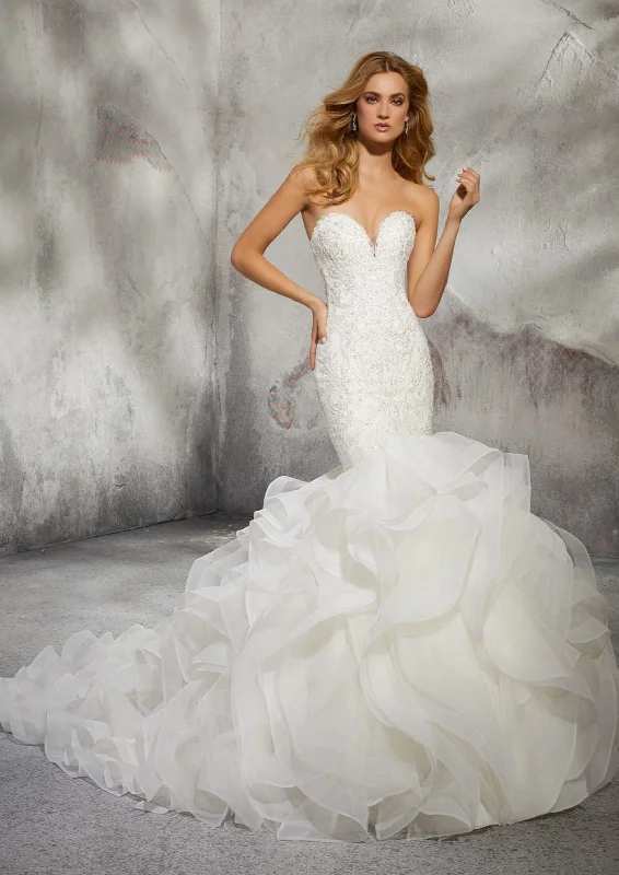 Morilee Leona Wedding Dress Embroidered Wedding Dress