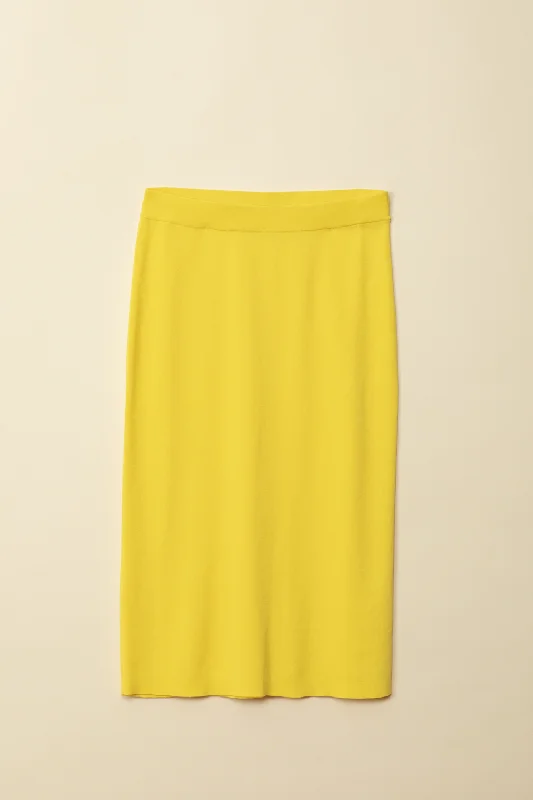 LAMBADA citron Button-front unclassified skirts