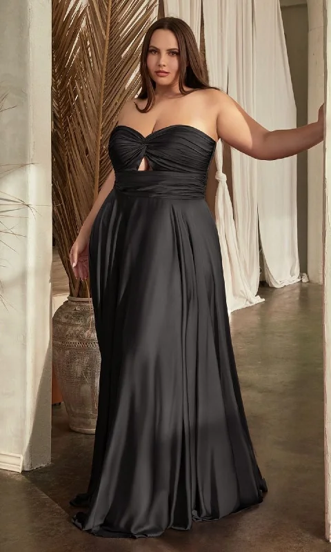 Formal Long Plus-Size Dress 7496C By Ladivine Off-shoulder maxi dresses