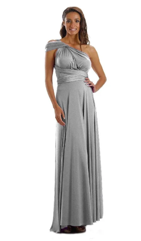 Poly USA - 7022 Long Convertible Twist and Tie Affordable Prom Dress Luxury maxi dresses