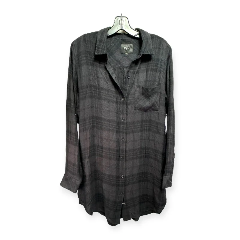 Dress Casual Short By Rails In Plaid Pattern, Size: M Casual floral dresses