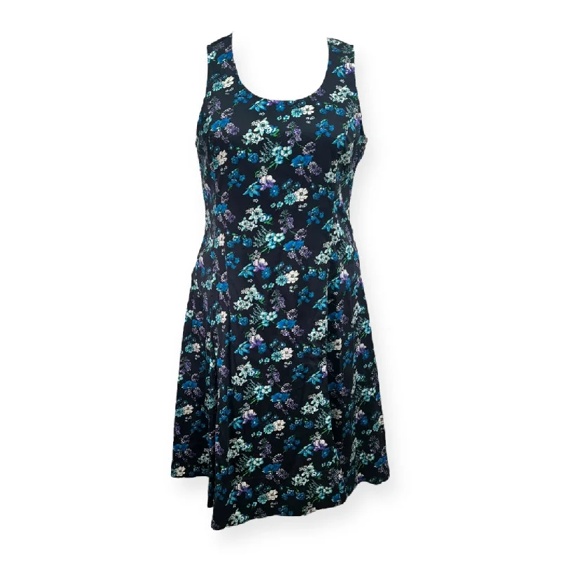 Floral Sleeveless A-Line Dress Designer Derek Lam, Size M Wedding guest floral dresses