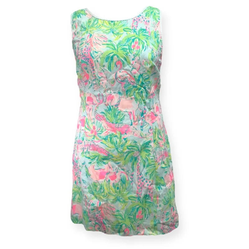 Mila Shift Tropical Print Dress Designer Lilly Pulitzer, Size 16 H&M floral dresses