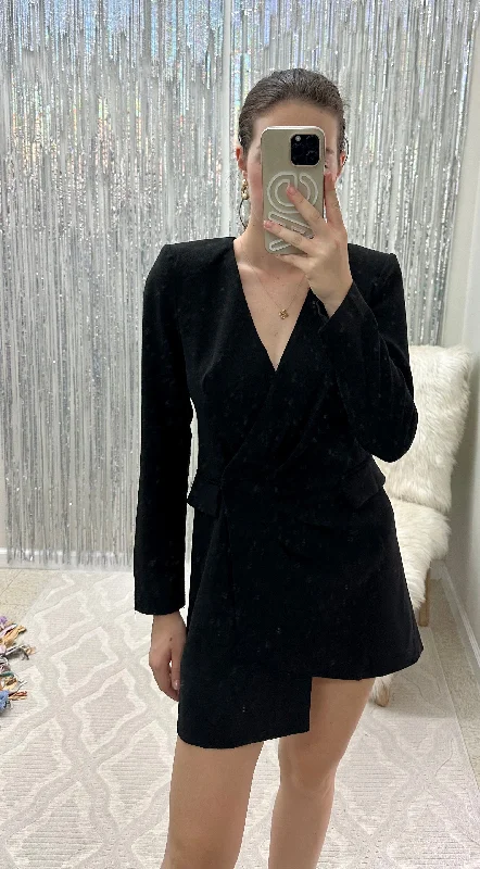 Asymmetrical Blazer Dress Long sleeve unclassified dresses