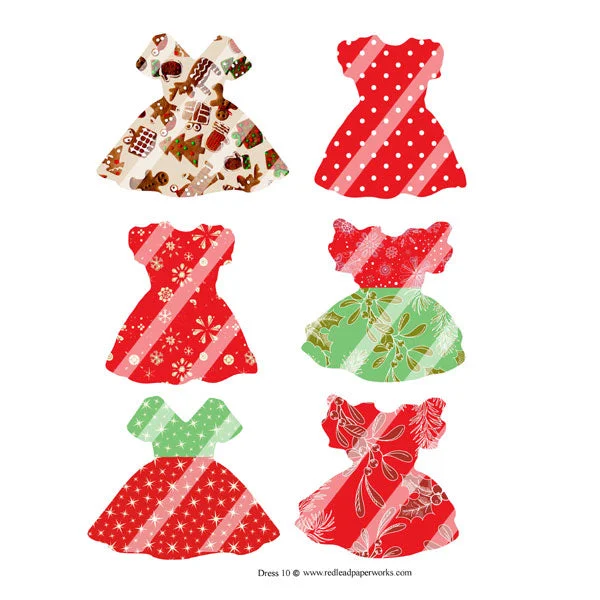 Christmas Dresses Collage Sheet 10 Affordable unclassified dresses