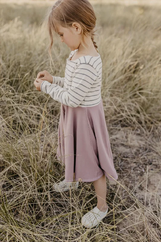 Blush with stripe Bodice