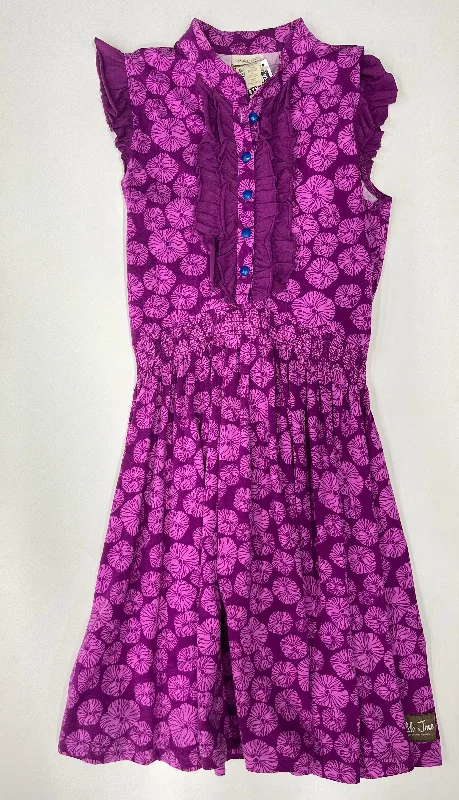 Matilda Jane Sleeveless Front Botton Dress Purple Size XS Velvet unclassified dresses