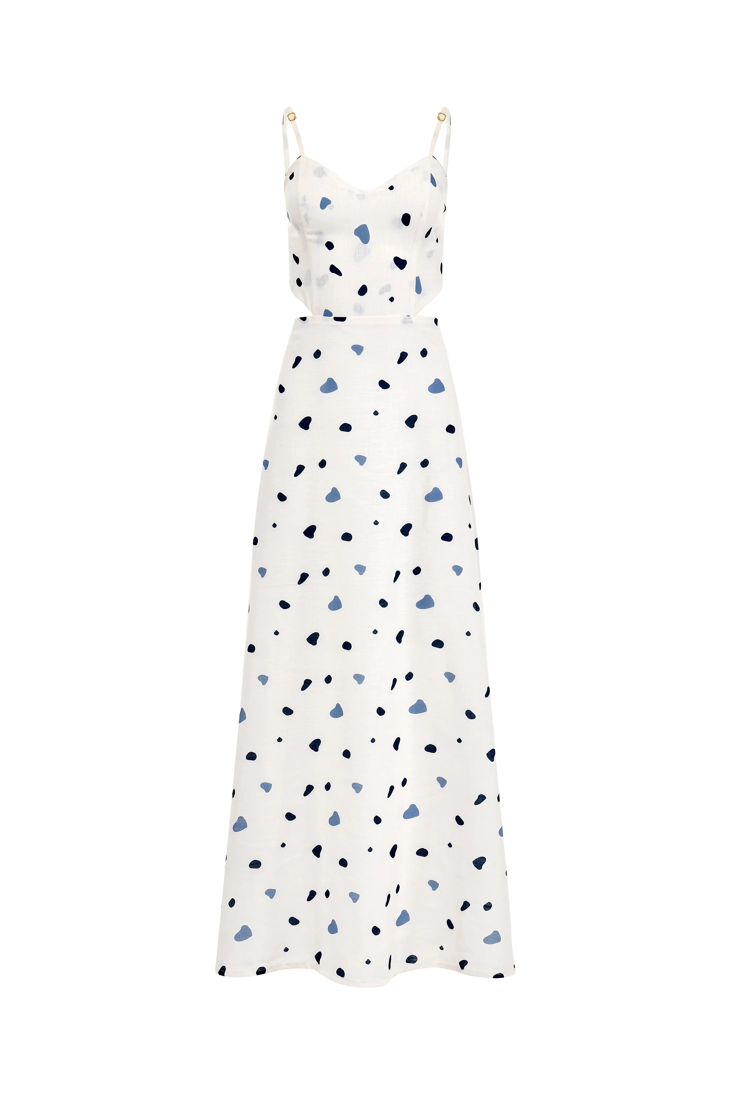 Moonlite Dotted Dress Backless unclassified dresses