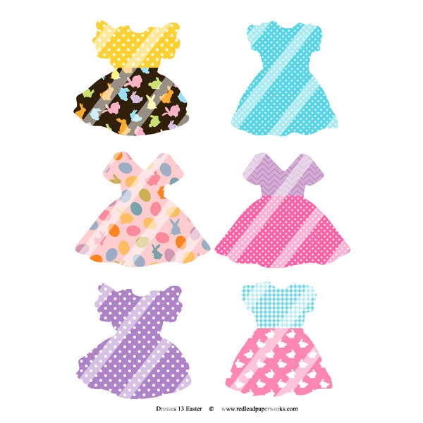 Easter Dresses Collage Sheet 13 Travel unclassified dresses