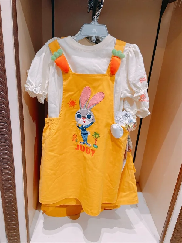 SHDL - Zootopia x Judy Hopps Top & Dress for Kids Smocked unclassified dresses