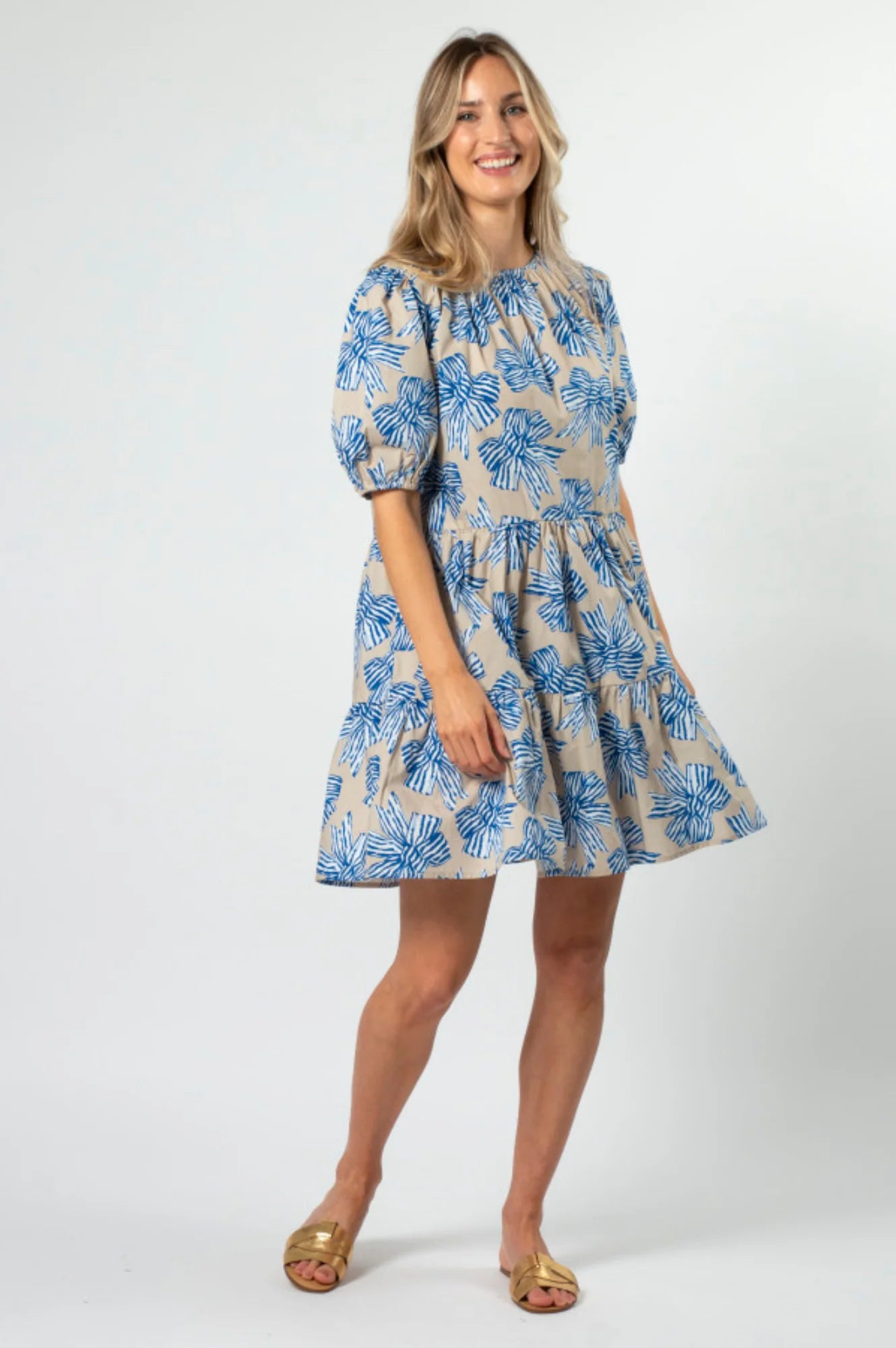 Stella+Gemma Venus Dress - Bowtiful Blue Monochrome unclassified dresses