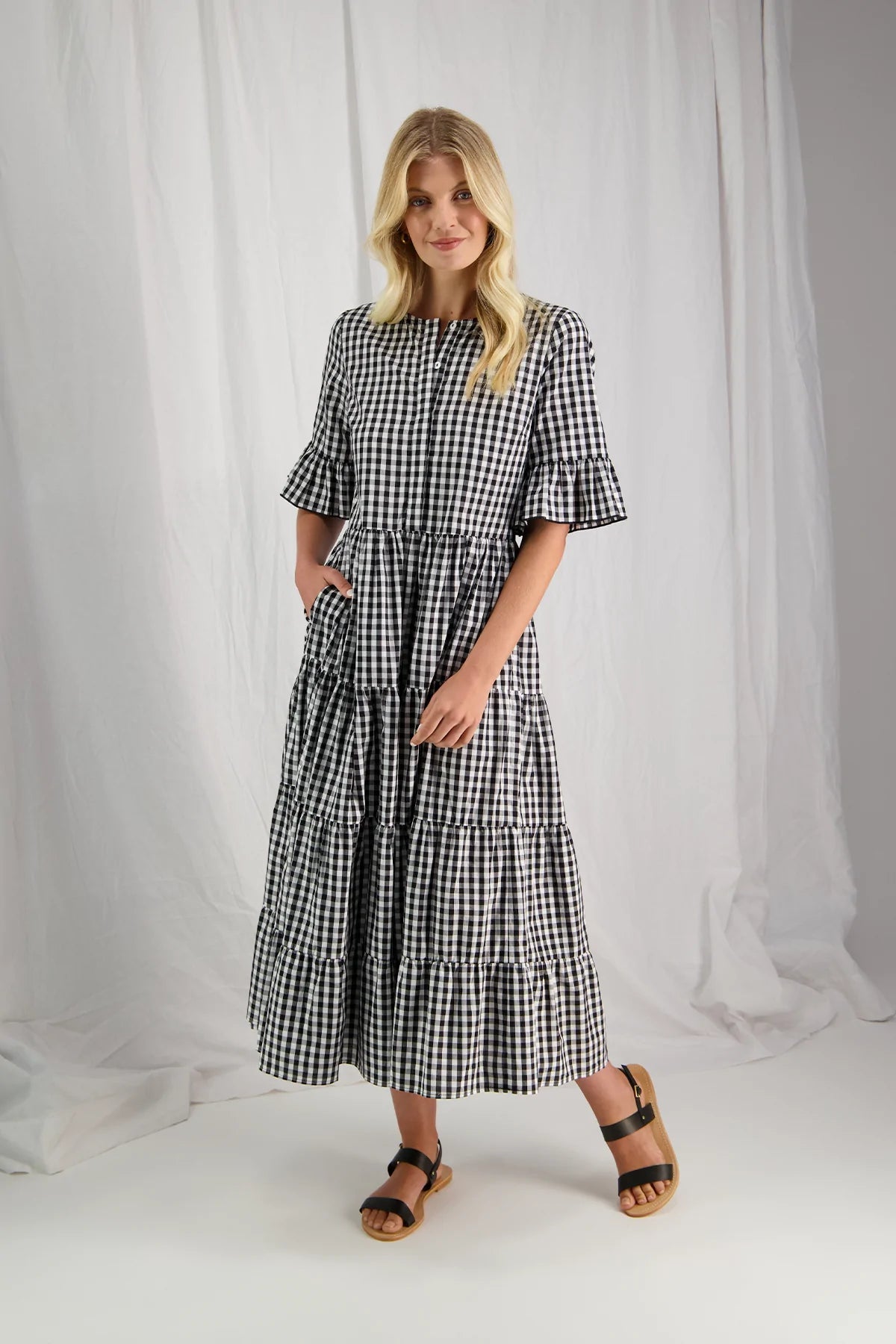 Tuesday Bridie Dress in Checkmate Affordable unclassified dresses