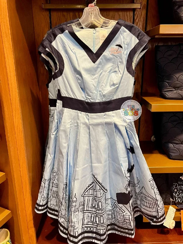 WDW - Epcot World Showcase UK - Mary Poppins Woven Dress (Adult) A-line unclassified dresses