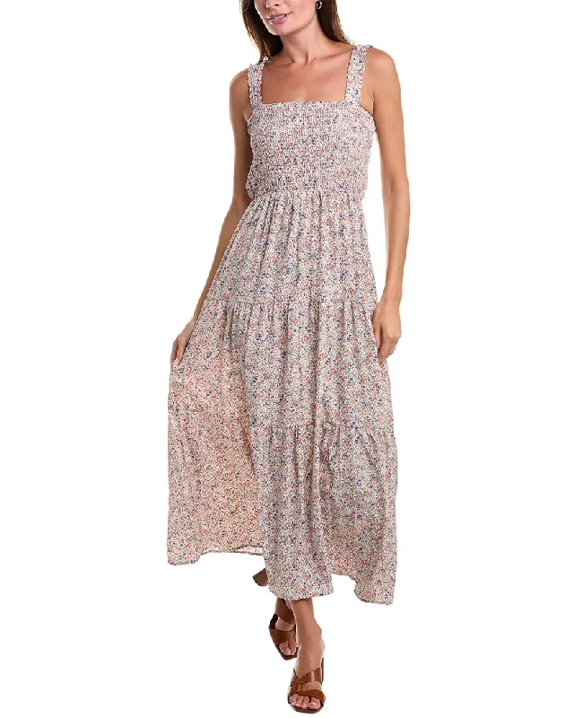 ANNA KAY Scaramuch Silk-Blend Maxi Dress Button-up Maxi Skirt