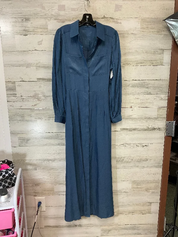 Dress Casual Maxi By FRNCH In Blue, Size: L Comfortable Long Skirt